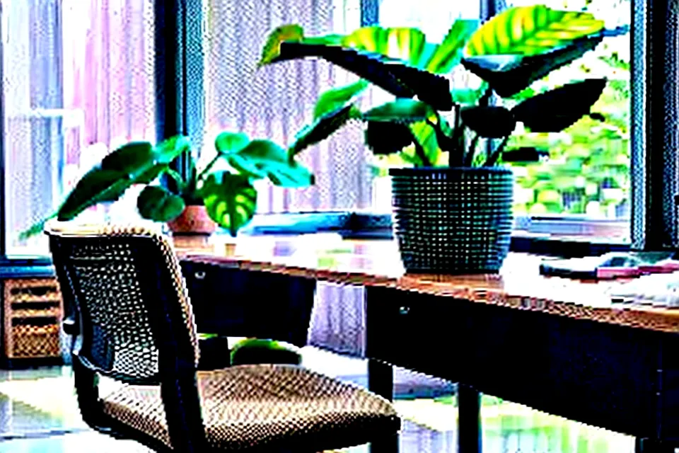 A home office setup with a Herman Miller Mirra 2 ergonomic chair at a desk, built around remote-work gear that holds up daily